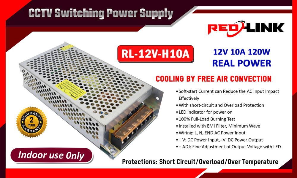 RL-12V-H10A SWITCHING POWER SUPPLY redlink Sri lanka