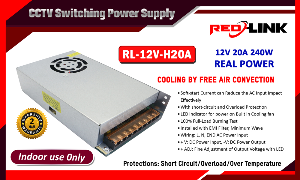 RL-12V-H20A SWITCHING POWER SUPPLY redlink Sri lanka