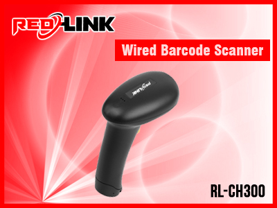 RL-CH300 BARCODE SCANNER, PRINTER, DISPLAY redlink Sri lanka