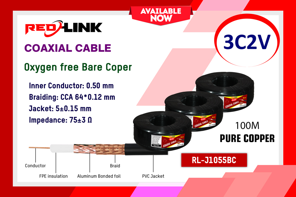 RL-J1055BC COAXIAL CABLE redlink Sri lanka