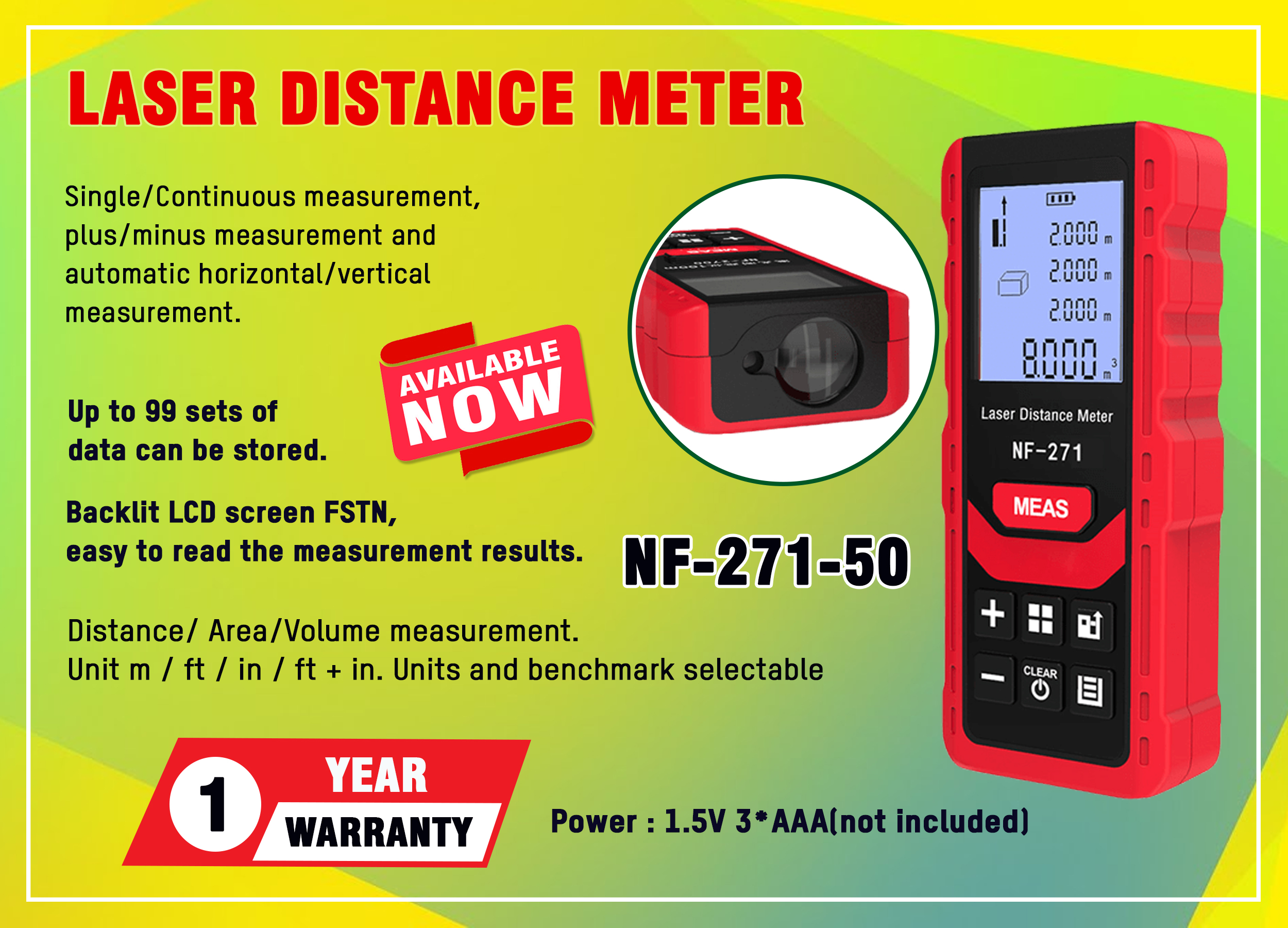 NF-271-50 description NETWORK TESTER redlink Sri lanka