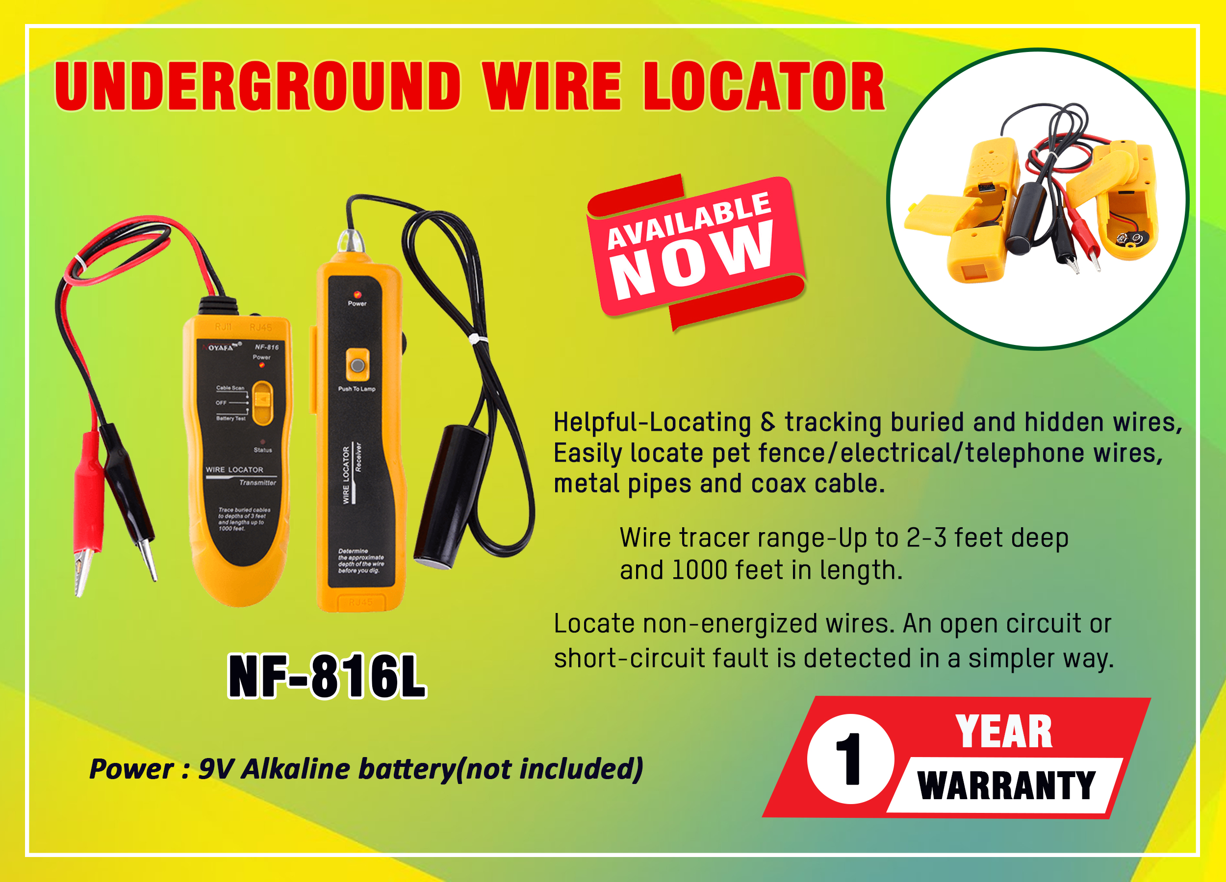 NF-816L description NETWORK TESTER redlink Sri lanka