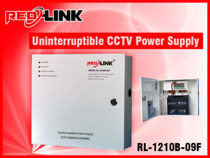 RL-1210B-09F UNINTERRUPTIBLE CCTV POWER SUPPLY redlink Sri lanka